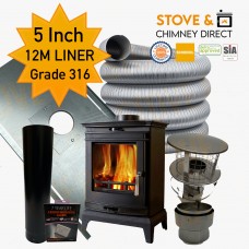Portway Rochester 5 Package Deal (5 Inch 12m Liner in 316)