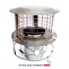 Chimney Pot Hanging Cowl (6 inch)